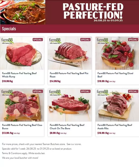Pasture - Fed Perfection!