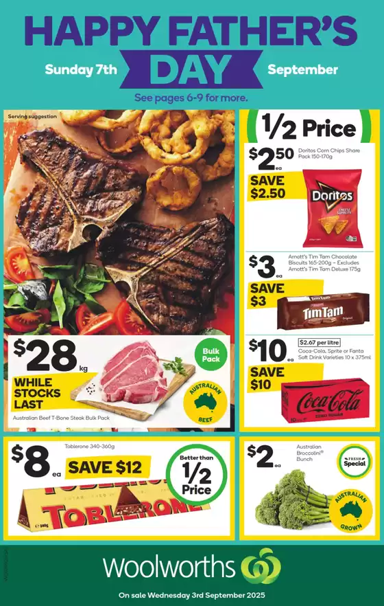 Weekly Specials - 03/09