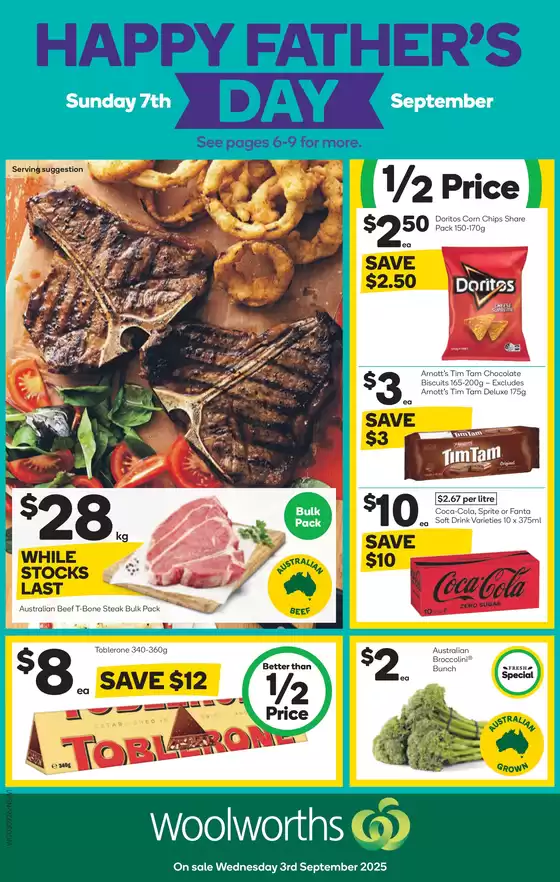 Weekly Specials - 03/09