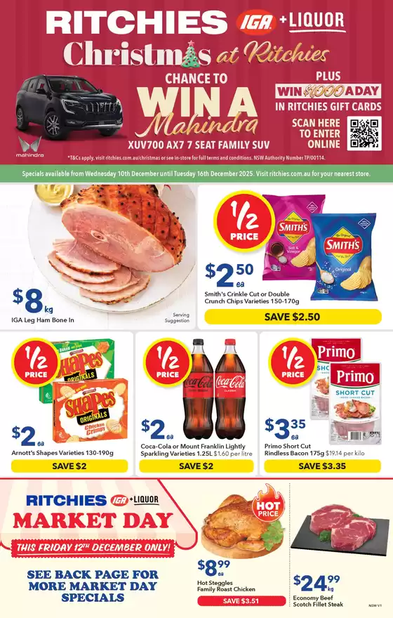 Ritchies catalogue in Brisbane QLD | Sneak Peak - Ritchies Specials | 2025-12-10T00:00:00.000Z - 2025-12-16T00:00:00.000Z