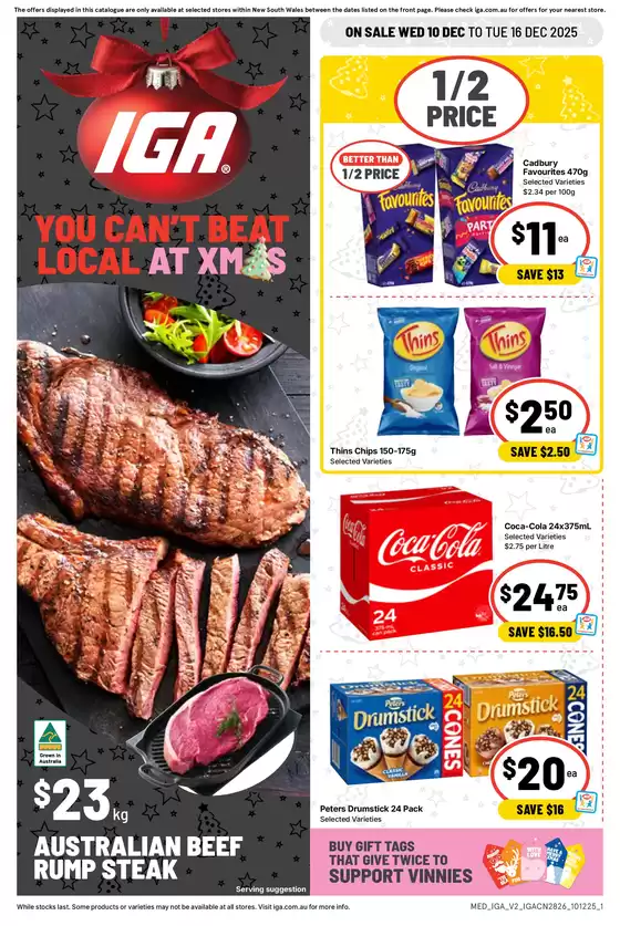 Ritchies catalogue in | Sneak Peek - Weekly Specials Catalogues | 2025-12-10T00:00:00.000Z - 2025-12-16T00:00:00.000Z