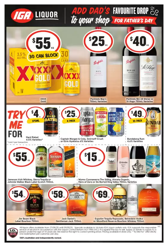 Weekly Specials