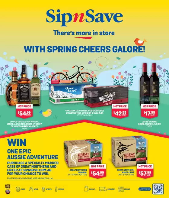 SipnSave catalogue in Sydney NSW | There´s More In Store With Spring Cheers Galore! | 2025-08-27T00:00:00.000Z - 2025-09-09T00:00:00.000Z