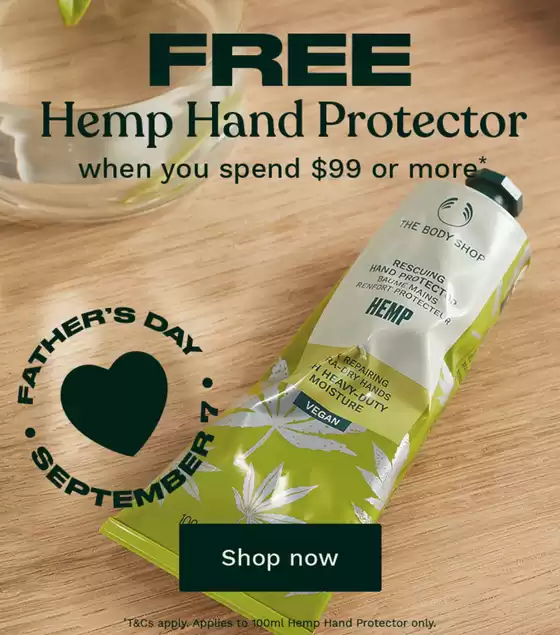 The Body Shop catalogue | Father's Day Deal | 2025-08-28T00:00:00.000Z - 2025-09-28T00:00:00.000Z