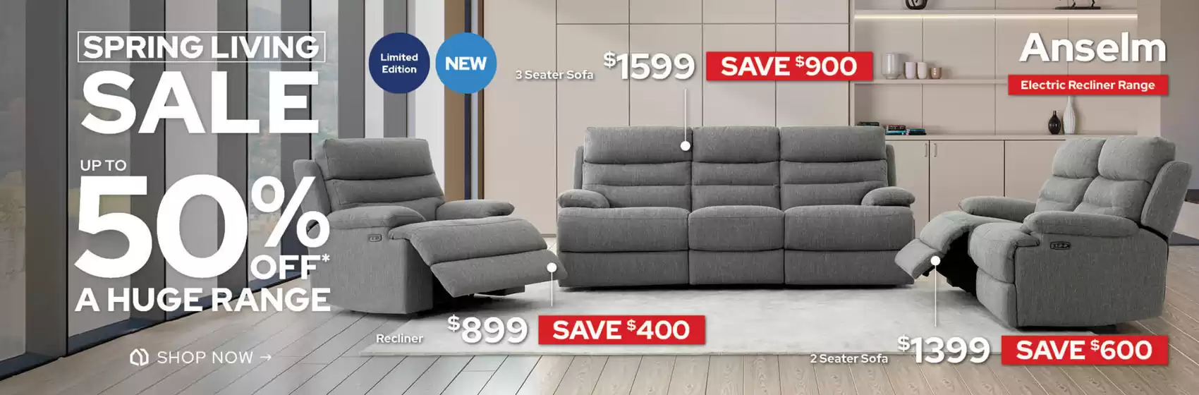 20-50% OFF Outdoor Furniture
