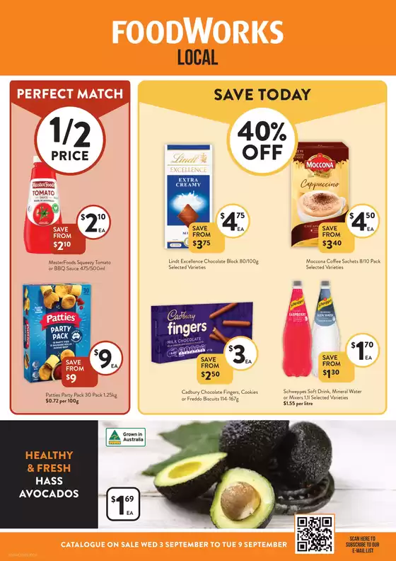 Foodworks catalogue in Nowra Hill NSW | Local | 2025-09-03T00:00:00.000Z - 2025-09-09T00:00:00.000Z
