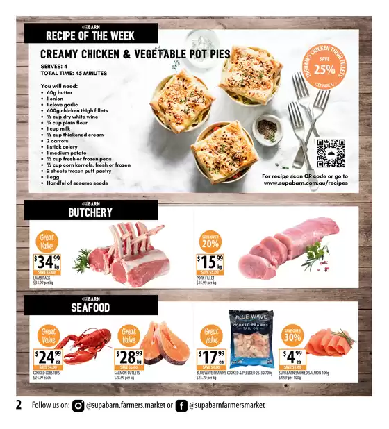 Weekly Specials 03/09