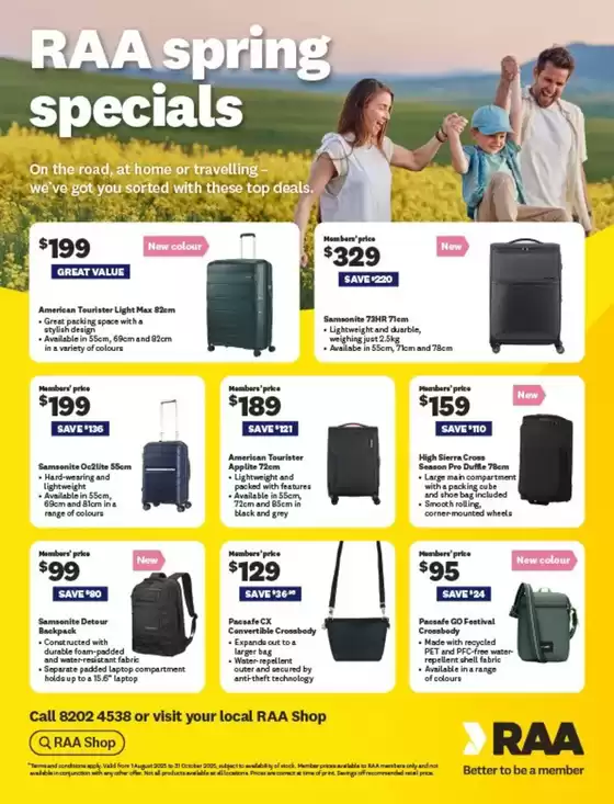 Spring Specials