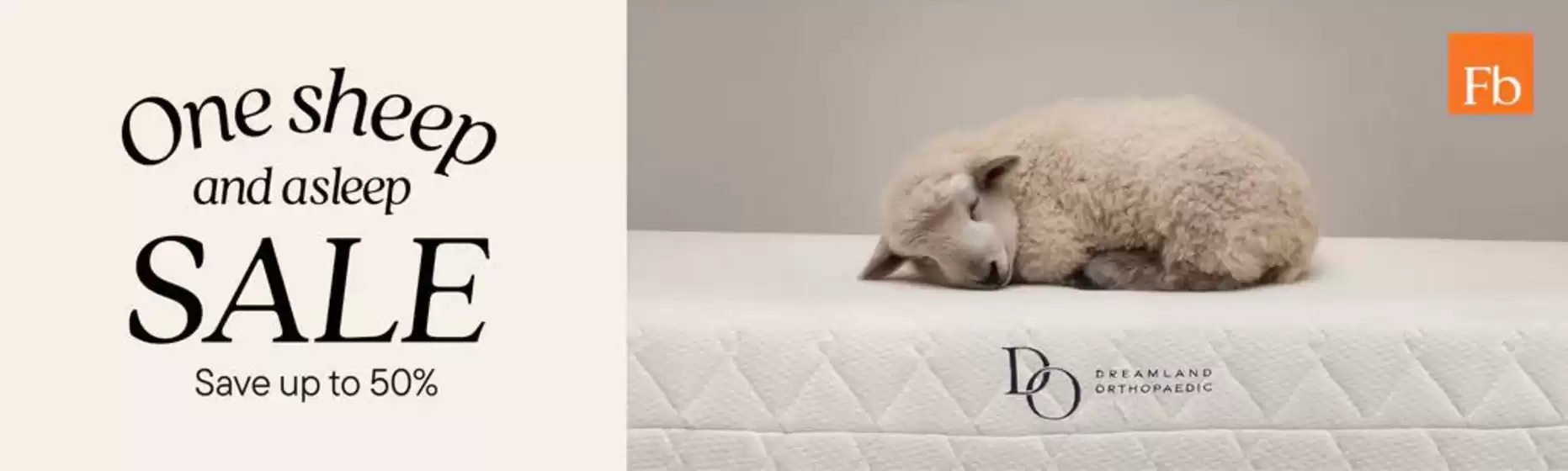 One Sheep and Asleep Sale