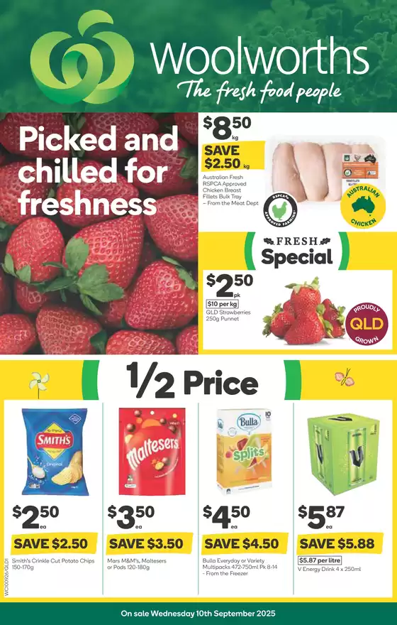 Weekly Specials - 10/09