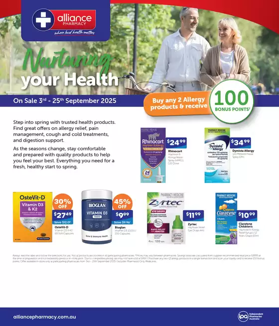 Nurturing your Health