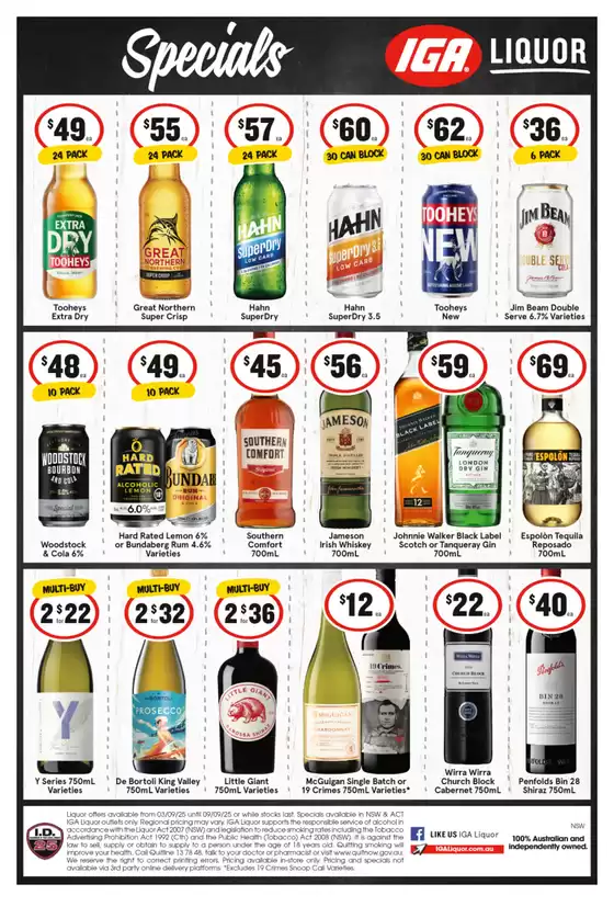 Weekly Specials