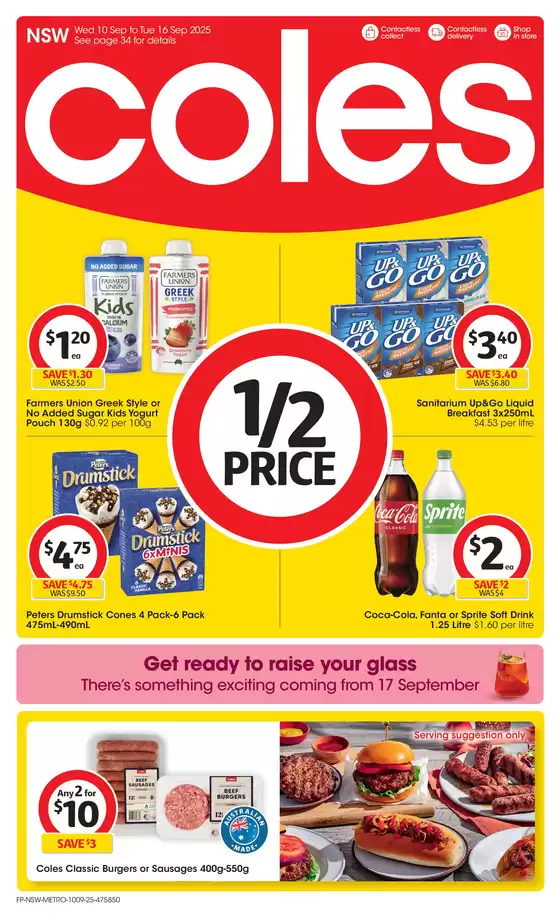 Coles catalogue in Devonport TAS | Coles Catalogue - 10th September | 2025-09-10T00:00:00.000Z - 2025-09-16T00:00:00.000Z