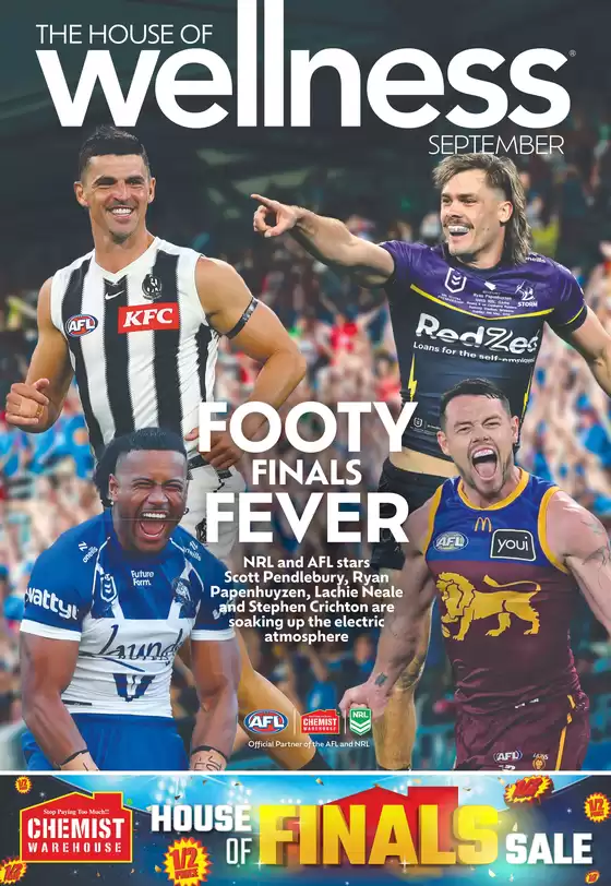 The House Of Wellness September - Footy Finals Sale!