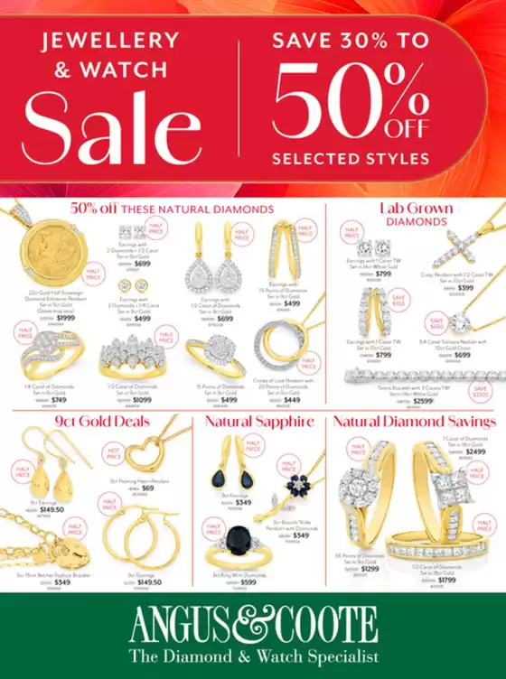 Jewellery & Watch Sale