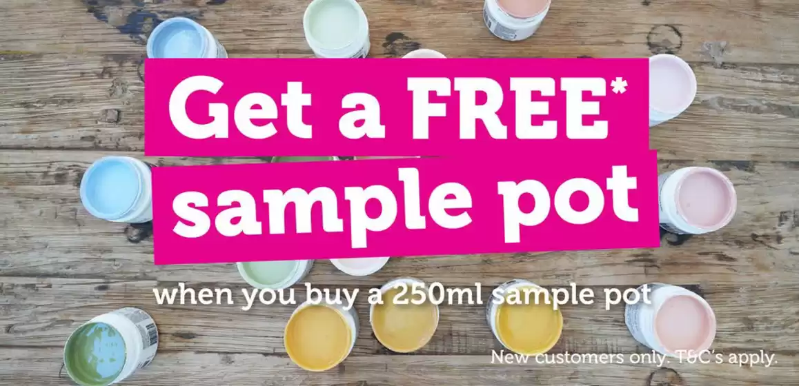 Get a Free Sample Pot