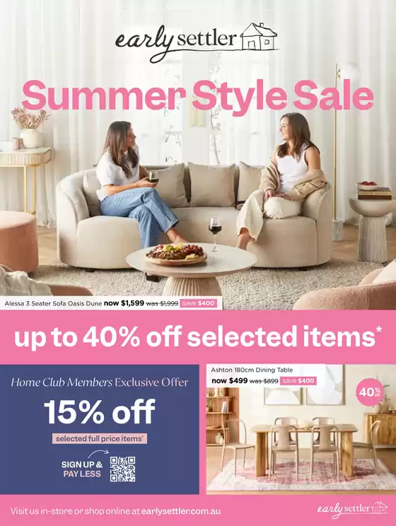 Summer Style Sale