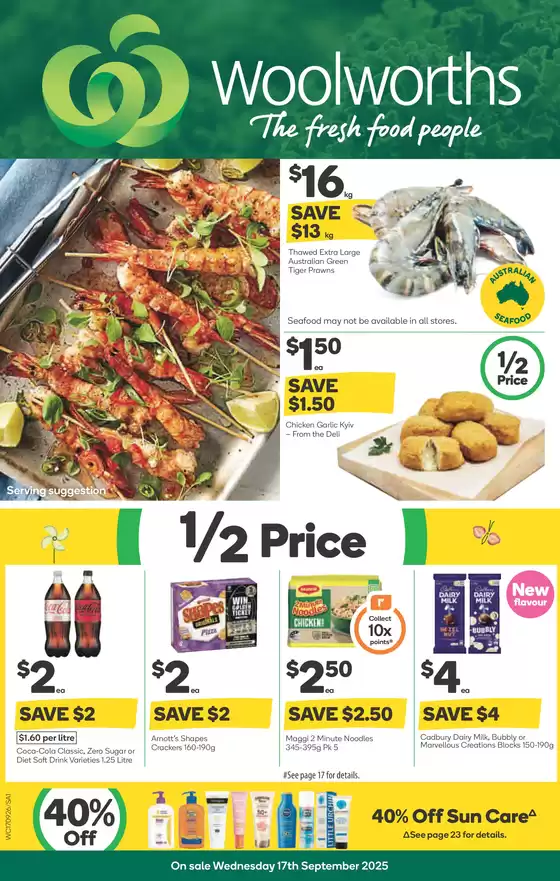 Woolworths catalogue | Weekly Specials - 17/09 | 2025-09-17T00:00:00.000Z - 2025-09-23T00:00:00.000Z