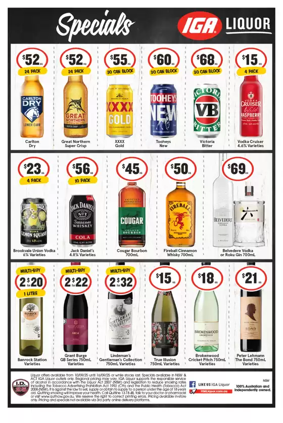 Weekly Specials