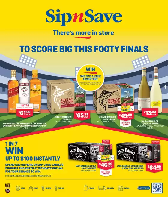 SipnSave catalogue | There's More In Store To Score Big This Footy Finals | 2025-09-10T00:00:00.000Z - 2025-09-23T00:00:00.000Z