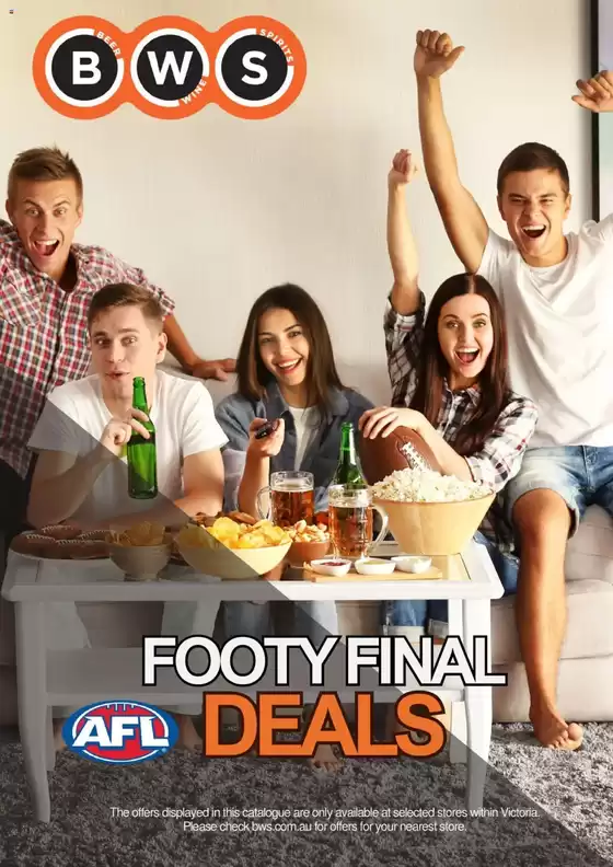 BWS catalogue | Footy Finals Deals  | 2025-09-10T00:00:00.000Z - 2025-09-16T00:00:00.000Z