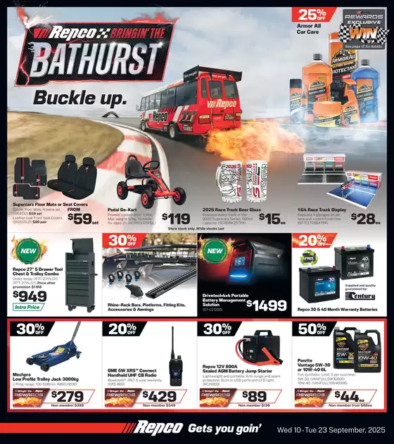 Bringing the Bathurst Buckle Up