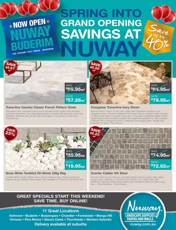 Spring Into Savings