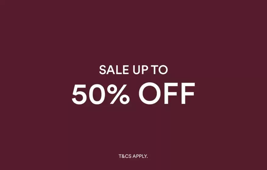 Sale Up To 50% Off