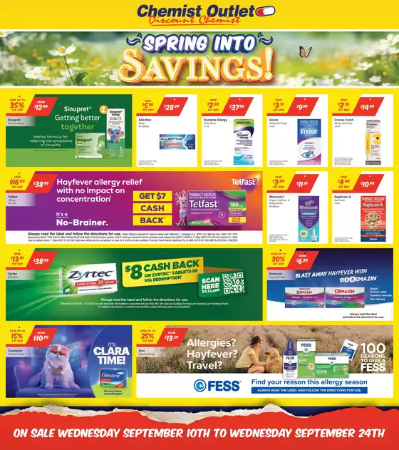 Spring Into Savings
