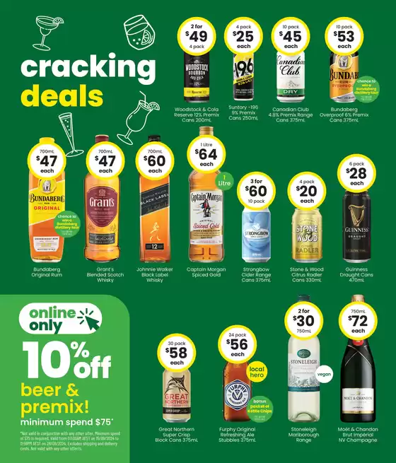 Good Value Booze, For Good Value Fans. 15/09