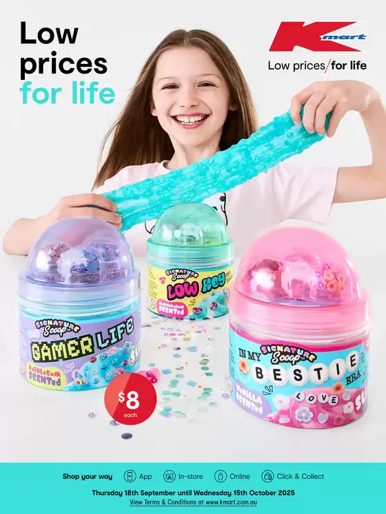 Kmart catalogue in Pakenham VIC | Low Prices for Life | 2025-09-18T00:00:00.000Z - 2025-10-15T00:00:00.000Z