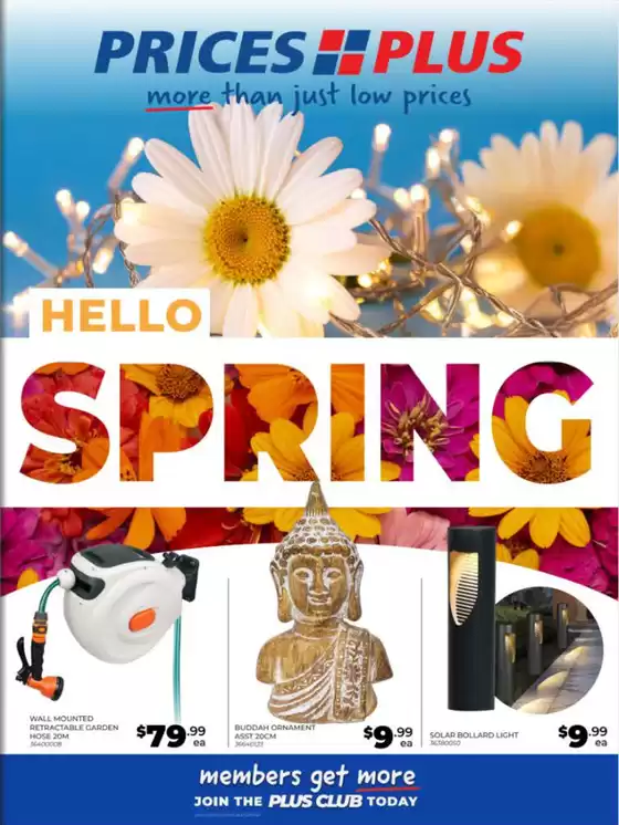 Prices Plus catalogue in Ellenbrook WA | Spring 2025 | 2025-09-12T00:00:00.000Z - 2025-09-28T00:00:00.000Z