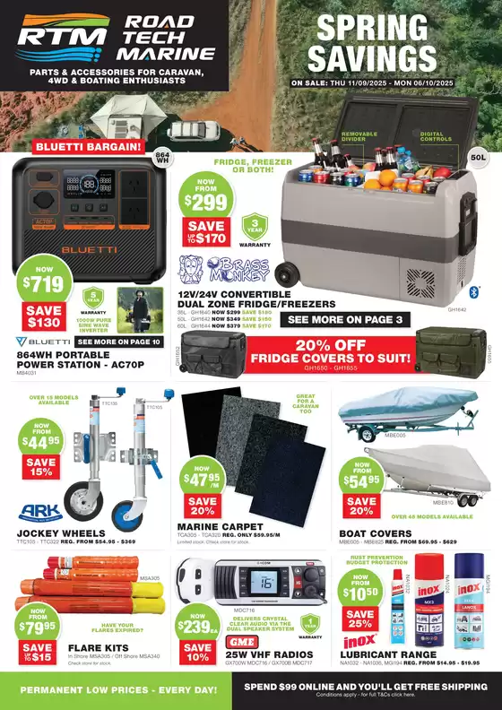 Spring Savings