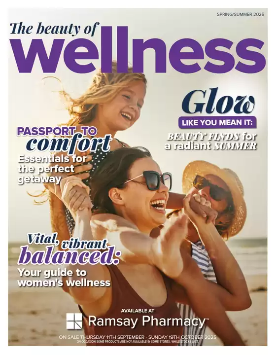 Ramsay Pharmacy catalogue in Adelaide SA | The Beauty Of Wellness | 2025-09-12T00:00:00.000Z - 2025-10-19T00:00:00.000Z