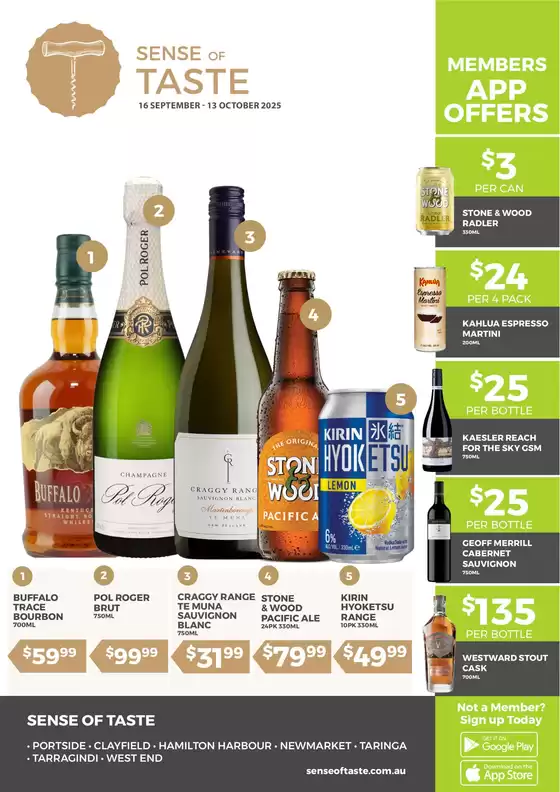 Sense of Taste catalogue | Specials | 2025-09-16T00:00:00.000Z - 2025-10-13T00:00:00.000Z