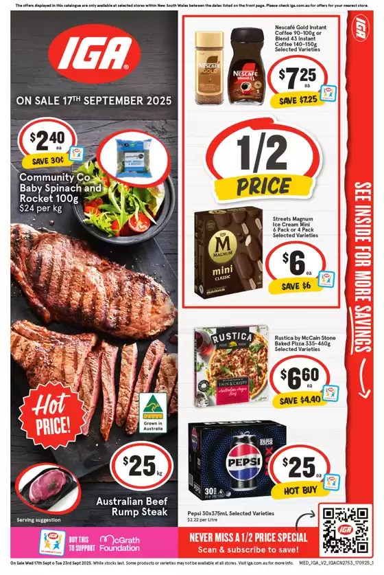 IGA catalogue | IGA 17/09 | 2025-09-17T00:00:00.000Z - 2025-09-23T00:00:00.000Z