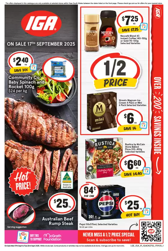 IGA catalogue in  | IGA 17/09 | 2025-09-17T00:00:00.000Z - 2025-09-23T00:00:00.000Z