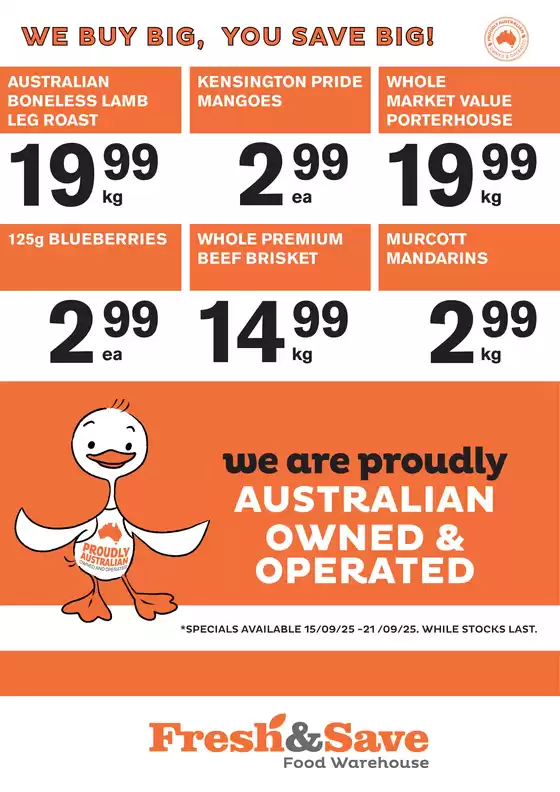 Weekly Specials