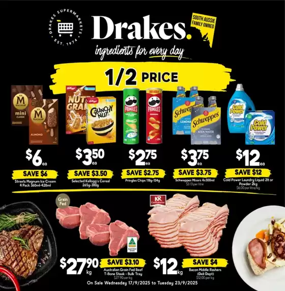 Drakes catalogue in Brisbane QLD | Drakes 17/09 | 2025-09-17T00:00:00.000Z - 2025-09-23T00:00:00.000Z