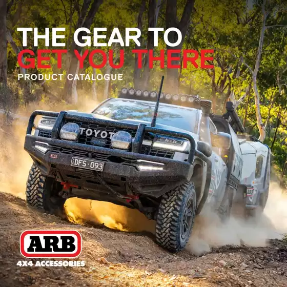ARB catalogue | The Gear to Get You There | 2025-09-16T00:00:00.000Z - 2025-12-31T00:00:00.000Z