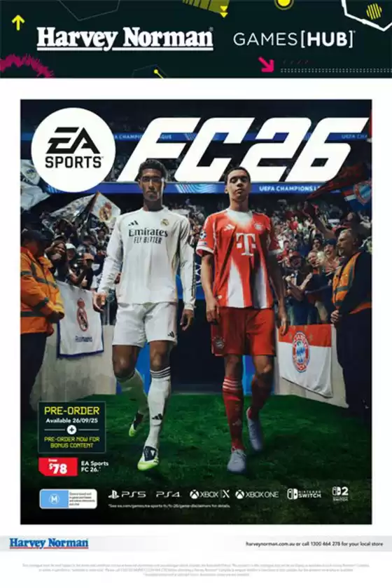 Harvey Norman catalogue | September Gaming Catalogue | 2025-09-15T00:00:00.000Z - 2025-09-25T00:00:00.000Z