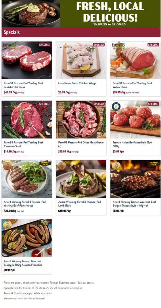 Fresh, Local, Delicious!
