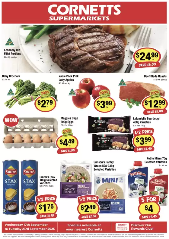Weekly Specials
