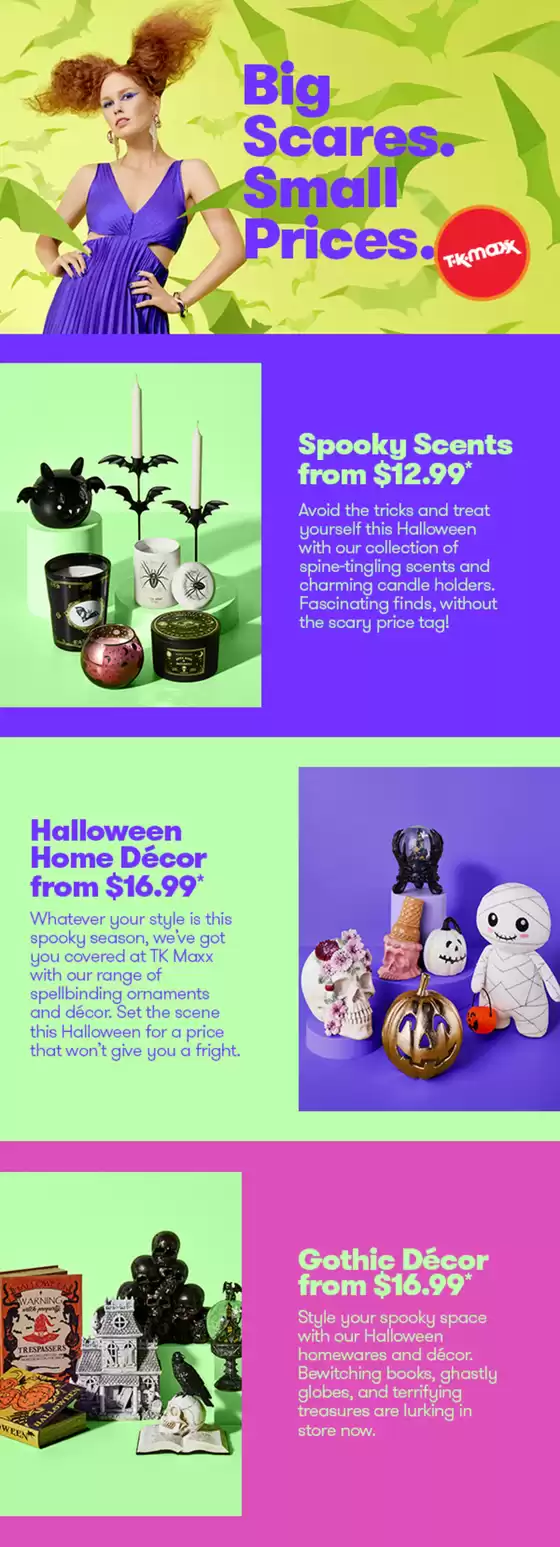 Big Scares. Small Prices.