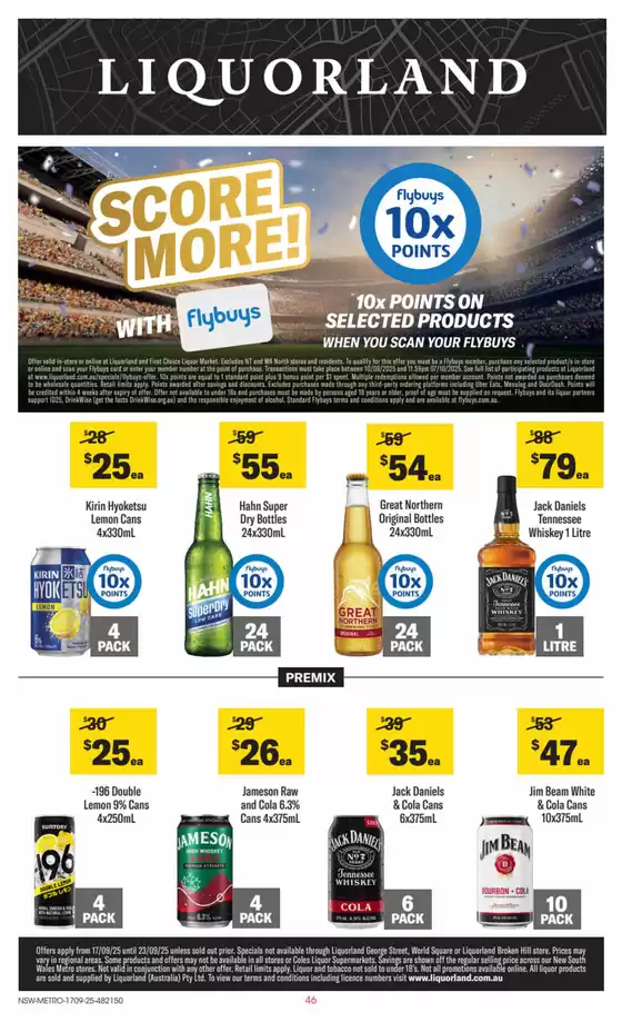 Liquorland catalogue | Weekly Specials | 2025-09-17T00:00:00.000Z - 2025-09-23T00:00:00.000Z