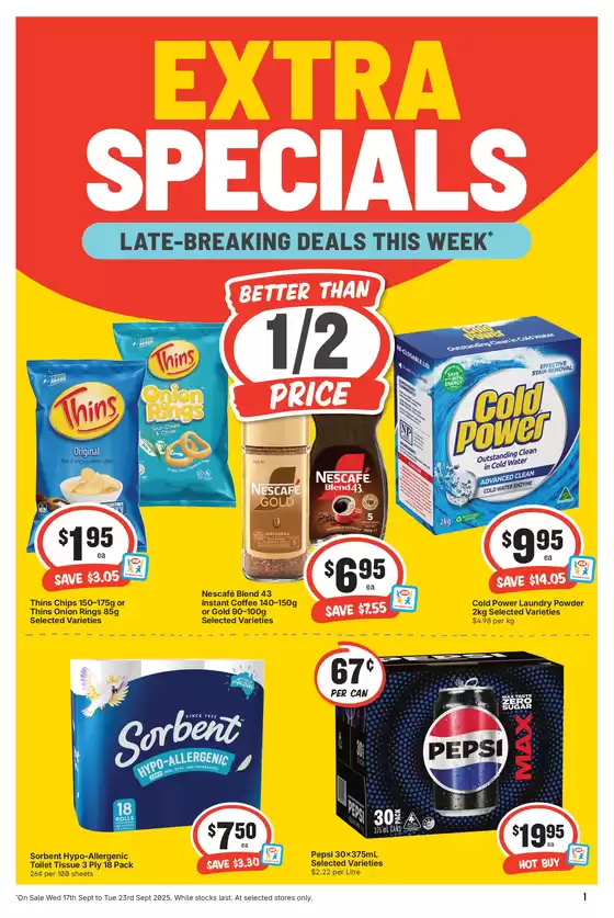 Extra Specials