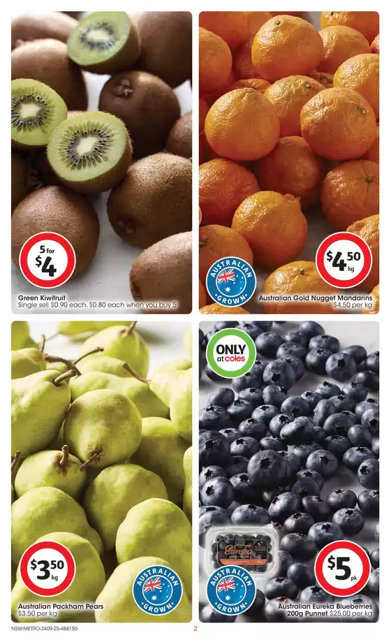 Coles Catalogue - 24th September