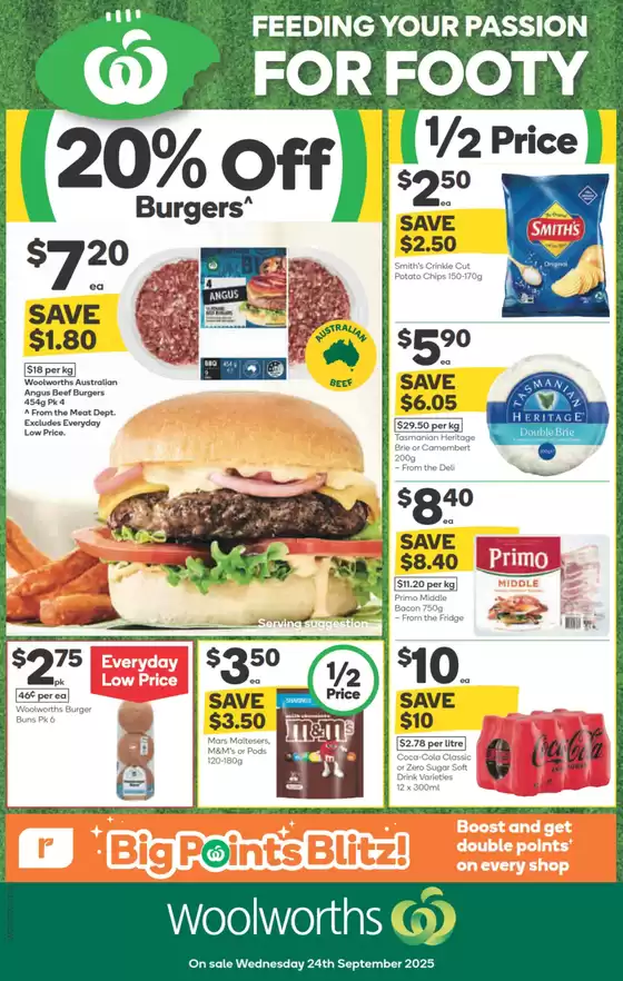 Weekly Specials - 24/09