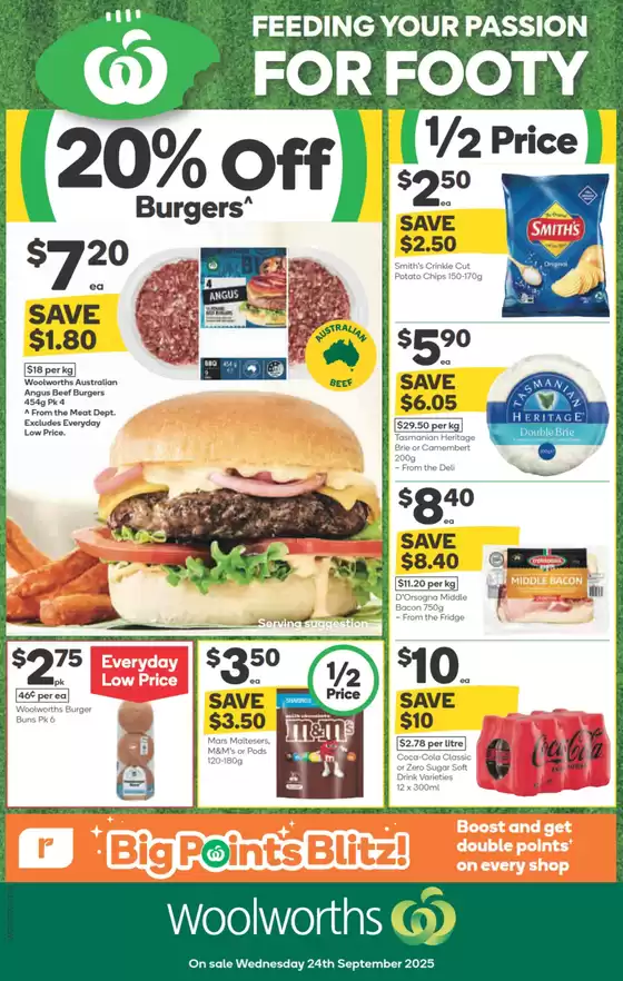 Weekly Specials - 24/09