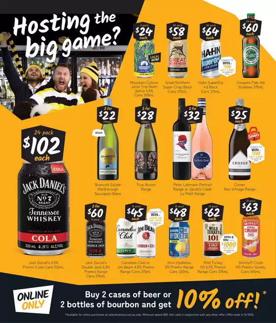 Game Day Deals, Good Shout 22/09